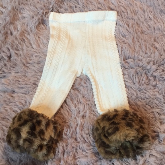 Mud Pie Other - Mud pie Baby Sassy Leopard Print Leggings